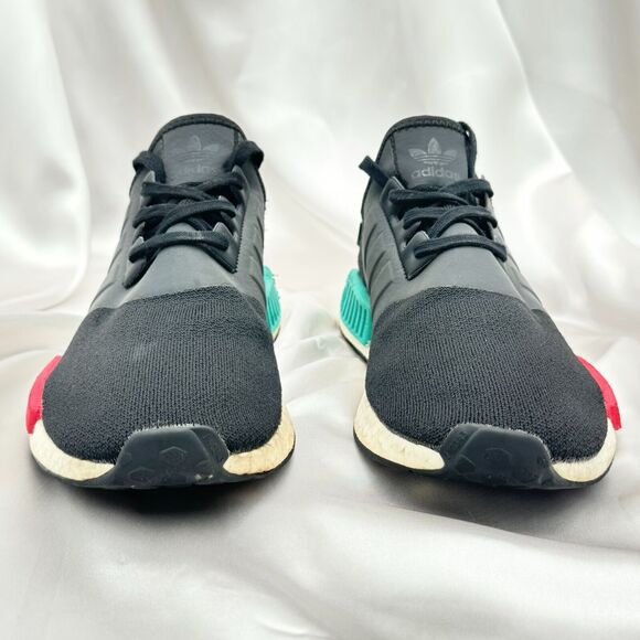 Adidas NMD_R1 Japan Heel Core Black Glory Green Lush Red Mens Sz 11 Shoes EF426 main image 11